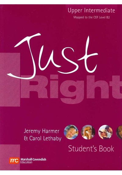 Just Right Upper Intermediate Student's Book - Carol Lethaby - Nüans