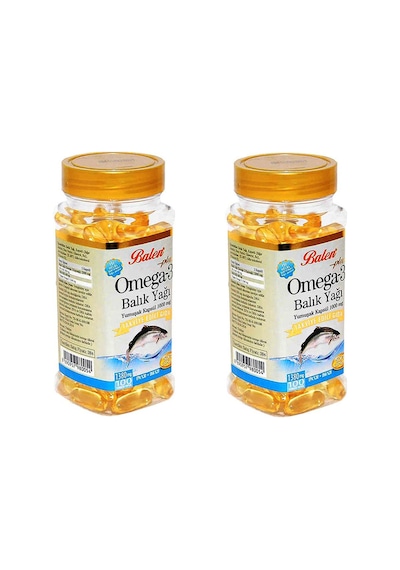 Balen Omega 3 Balık Yağı 1380 MG 100 Yumuşak Kapsül 2 Adet