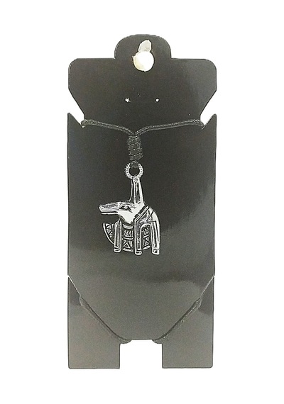 Kore İp Askılı Ve Krom Çelik Kaplamalı Unisex Tribal Kolye Kkrm-07 Gümüş10