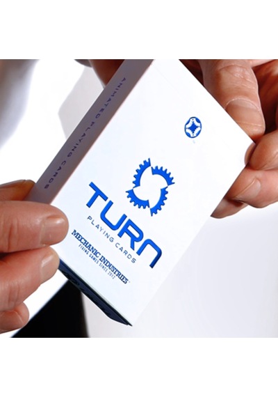 Bicycle Turn Blue Mechanic Industries Premium Oyun Kağıdı Limited Edition Koleksiyonluk İskambil Kartları