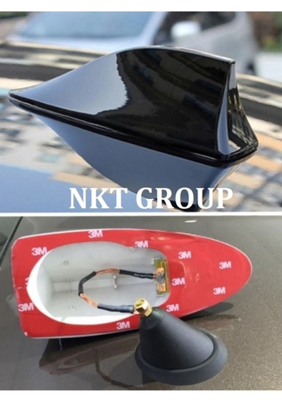 Elektrikli Her Araca Uygun Siyah Shark Köpek Balığı Balina Tavan Anteni Nkt Group