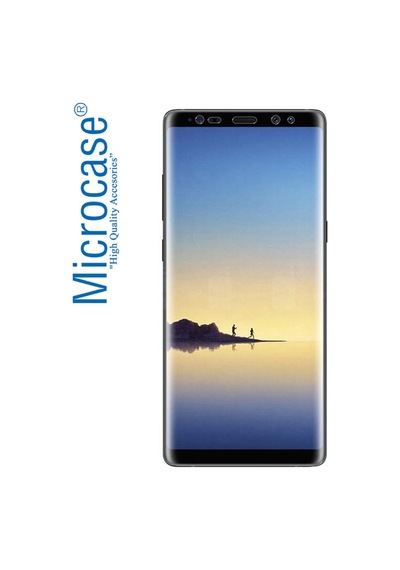 Samsung Uyumlu Galaxy Note 8 Full Ekran Koruma Curved 3D Pet Film