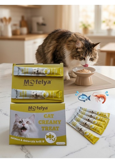 Kedi Ödül Krema 15 G Somon & Antartika Krilli 60'lı Kutu