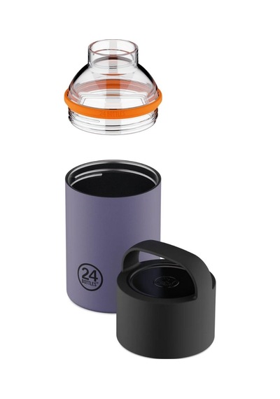 Spin Bottle Dusk Paslanmaz Çelik Termos 480 Ml Koyu Mor