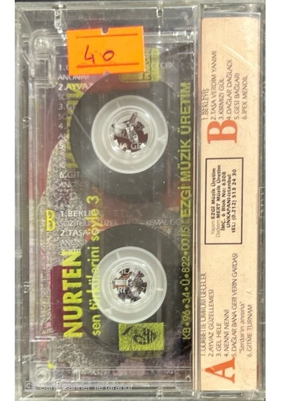 Plak Değildir Kaset Tir Nurten Sen Türklülerini Söyle Iıı Kaset