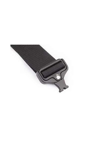 Outdoor Taktik Kemer Dayanıklı Polyester Sık Dokuma Çelik Tokalı Tktk-kmr02 Siyah