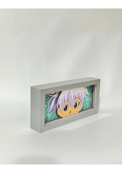 Killua 3d Led Aydınlatma - 16 X 26 Renkli