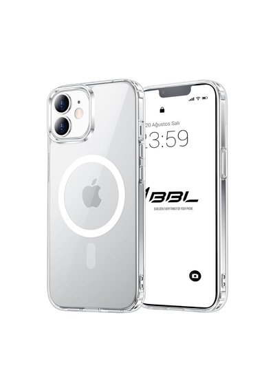 İphone 11 Uyumlu Magneticsafe Şeffaf Silikon Telefon Kılıfı