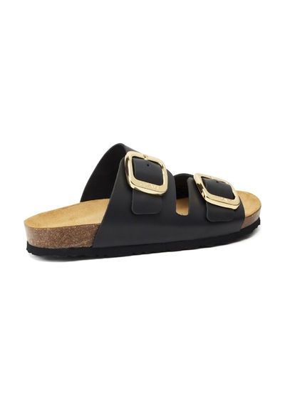 Terlik Kadın 17p8 Frau London Leather Nero Null Siyah