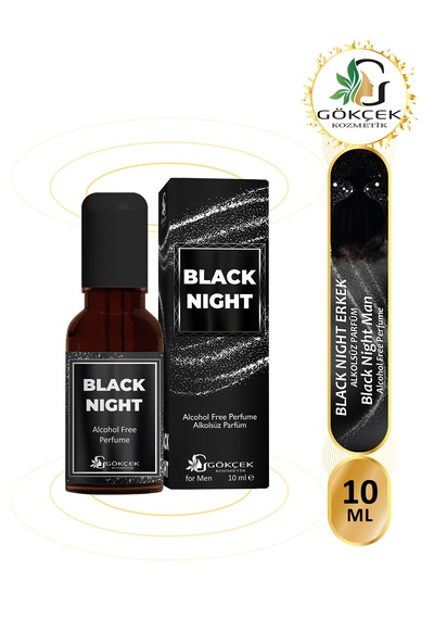 Gökçek Şifa Black Night Erkek Parfüm EDP 10 ML