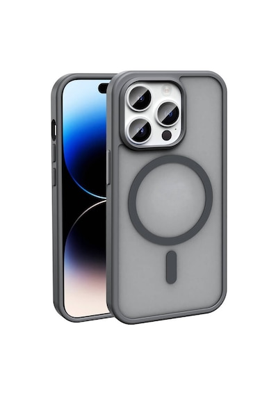 Teleplus Apple Uyumlu iPhone 14 Pro Max Kılıf M-safe Şarj Özellikli Mat Arka Yüzey Sio Kapak
