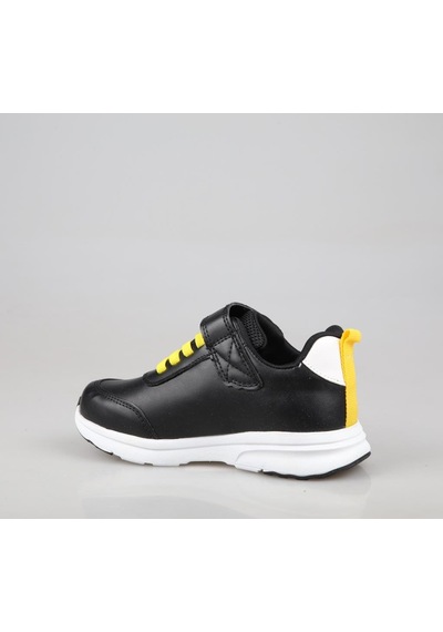 Bücür Ortopedi S501 Siyah Sarı Çocuk Sneakers Siyah Sarı
