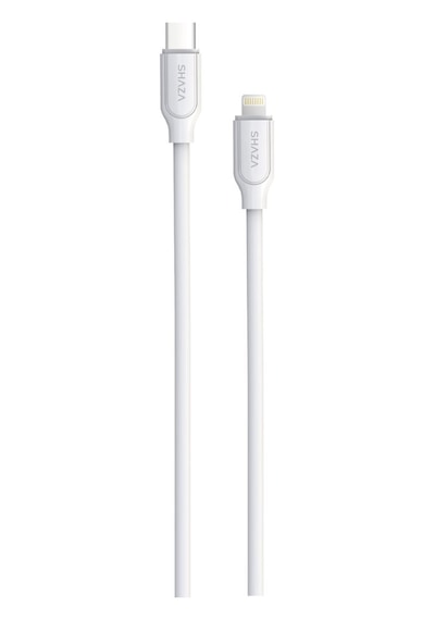 Shaza Usb C- Lightning 1m 27w Destekli Şarj Ve Data Kablosu Sg2002l/wt