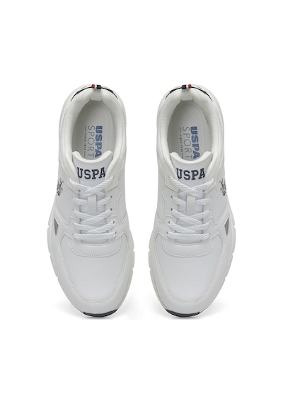 U.S. Polo Assn. 4M VANCE SUMMER 4FX Erkek  Beyaz Sneaker