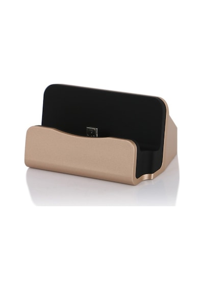 Notech Micro Usb Universal Masaüstü Şarj Aleti Dock Gold
