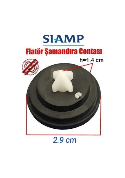 Gömme Rezervuar Şamandıra Contası Siyah