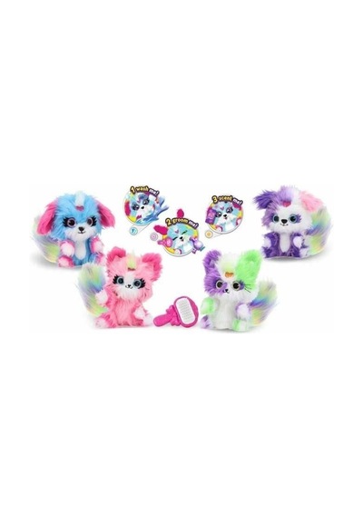 Sunman Cutekins Laundro Pets Sürpriz Peluş Seri 2 Çok renkli