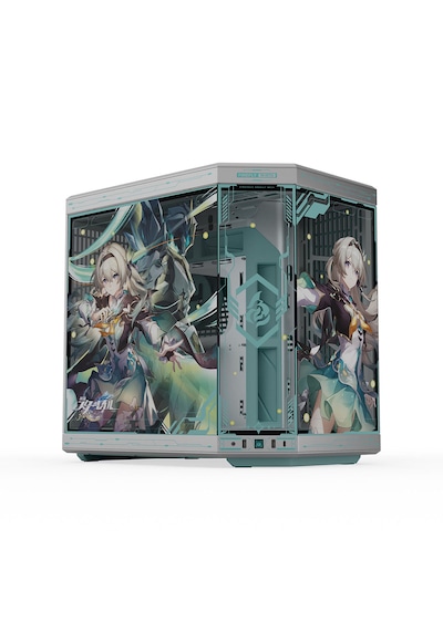 Hyte Y70 Firefly Honkai Star Rail Limited Edition Temperli Cam Usb 3.2 E-atx Dual Chamber Mid Tower Gaming Kasa Cs-hyte-y70-fırefly-jp