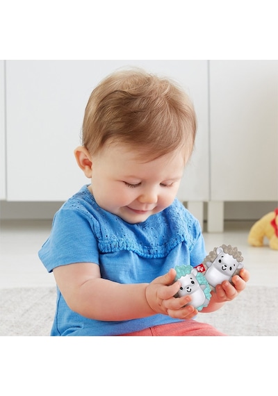 GHL23 Fisher-Price Eğlenceli Arkadaşlar Dişlik ve Çıngıraklar Çok Renkli