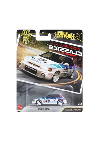Hot Wheels Premium Car Culture, Mazda 323 Gtr Eğlenceli Model Seti