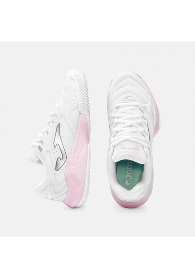 Joma Tm10ls2632c Master 1000 Kadın Toprak Kort Tenis & Padel Ayakkabısı Beyaz Pembe