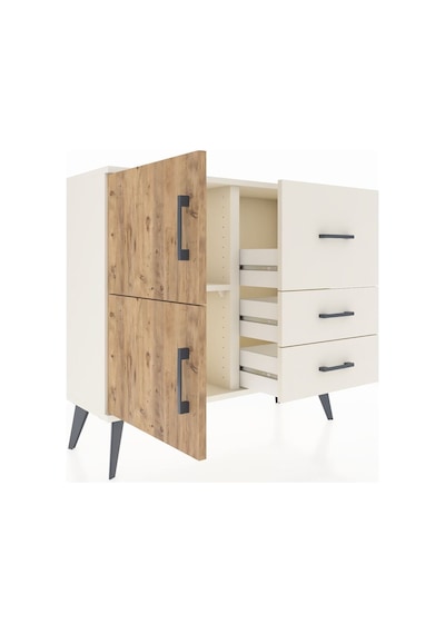 Arges Şifonyer Tek Raflı 3 Çekmeceli 2 Kapaklı 88x30x80 Aytaşı-çam/aytaşı Çam/aytaşı Arges Şifonyer Tek Raflı 3 Çekmeceli 2 Kapaklı 88x30x80 Aytaşı-çam/aytaşı Çam/aytaşı