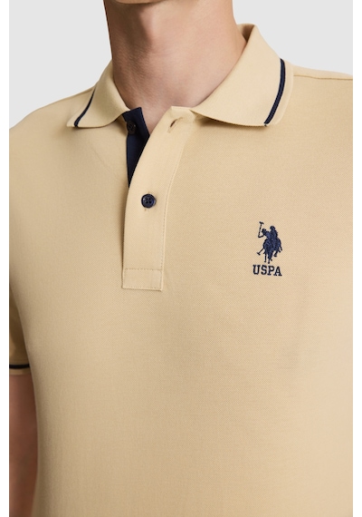 U.S. Polo Assn. U.s. Polo Assn. Erkek Bej Tişört Basic 50326975-vr011