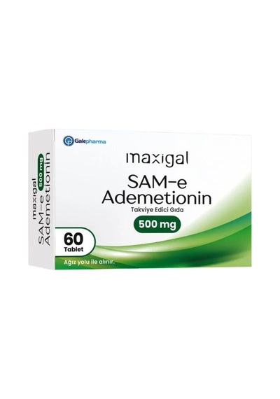 Maxigal Sam-e Ademetionin 500 Mg 60 Tablet