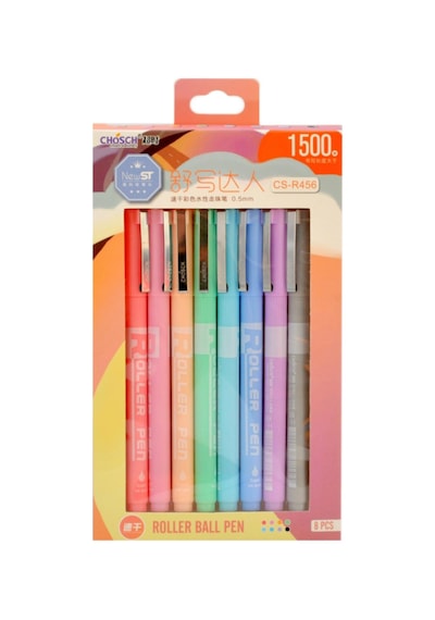 Gen-Of Chosch Roller Pen Jel Kalem 0.5 mm 8 Li
