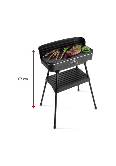 Fritel Bbq 2246 Ayaklı 2.200 W Elektrik Barbekü