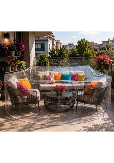 En Çok Tercih Edilen Şeffaf Bahçe Mobilyası Koruma Örtüsü,su Geçirmez,pvc Balkon,teras,masa Takımı Koruyucu Kılıf,200x100 Cm-yuvarlak 200 X 100 Çok Renkli En Çok Tercih Edilen Şeffaf Bahçe Mobilyası Koruma Örtüsü,su Geçirmez,pvc Balkon,teras,masa Takımı Koruyucu Kılıf,200x100 Cm-yuvarlak 200 X 100 Çok Renkli