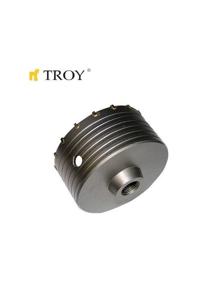 Troy 27470 Elmas Beton Panç 120Mm - Adaptörü Ayrı  Satılır