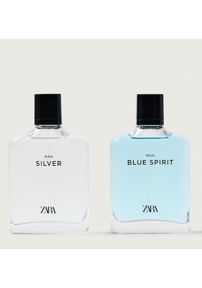 Zara Man Sılver Zara Man Blue Spırıt Edt 100 Ml + 100 Ml 3,38 Fl. Oz Parfum Ferah