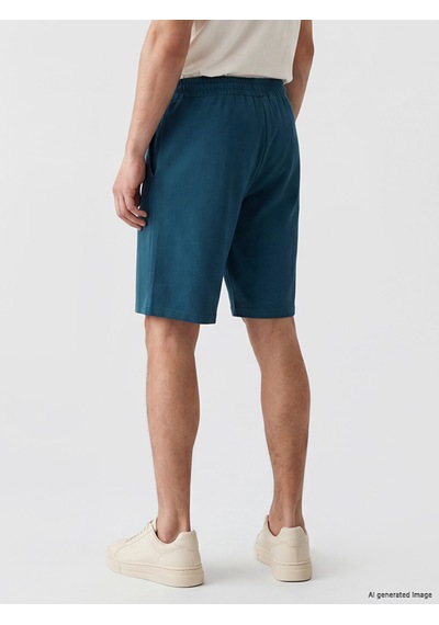 Lcwaıkıkı Classic Petrol Regular Fit Erkek Şort