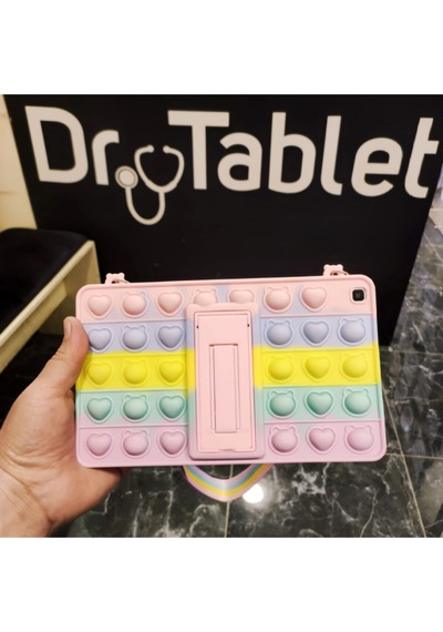 Samsung Uyumlu S6 Lite P610 Popit Tablet Kılıfı Kılıf
