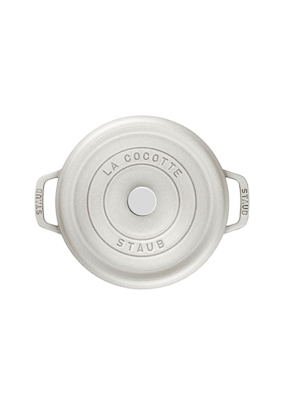 Staub 405014140 Döküm Tencere Trüf Beyazı, 28 CM