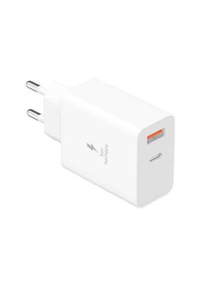 Apricot Apc-pd26 25w Pd + Usb Çift Çıkışlı Hızlı Şarj Adaptörü Beyaz