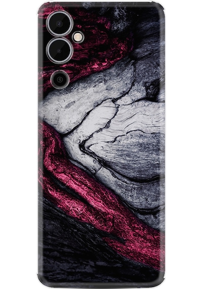 Tecno Pova Neo 2 Kılıf Silikon Desen Özel Seri Purple Gray Marble 1617
