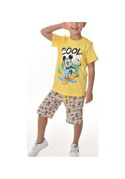 Mnk Baby & Kids Cool Stay Şortlu Erkek Çocuk Takım MNK0500