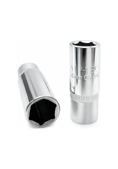 Vıp-tec 1/4 Altı Köşe Derin Lokma 4 Mm