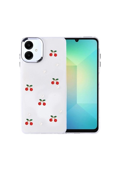 Samsung Galaxy A07 4g Fiyonk Desenli Kapak - Desen 9