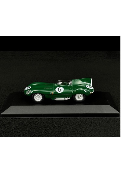 1:43 Ölçek Atlas 1955 Jaguar D-type 6 - Winner Lemans - Hawthorn Diecast Metal Minyatür Model Araba 10cm