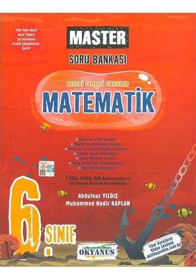 Okyanus Yayıncılık - 6. Sınıf Master Matematik Soru Bankası