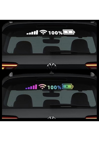 Şarj-wifi Göstergeli Sticker Beyaz 45 5 Cm / Yacı126