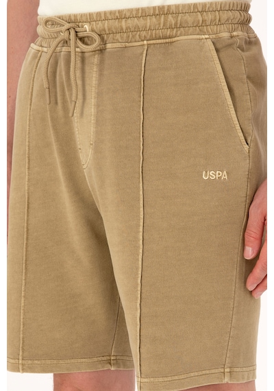 U.s. Polo Assn. Erkek Haki Şort Örme 50306976-vr027 Haki
