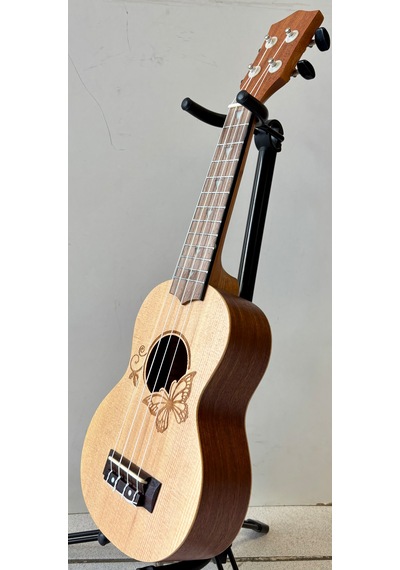Çiçek Desenli Soprano Ukulele Diğer