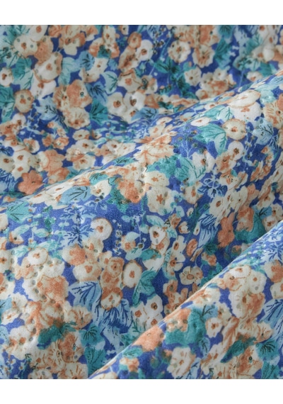 English Home Blossom Haze Çift Kişilik Çok Amaçlı Örtü 200x220 Cm Mor Mor