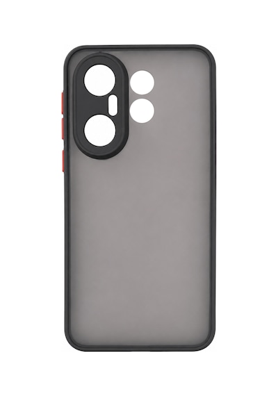 Vivo X200 Fe İle Uyumlu London Serisi Darbeye Dayanıklı Kılıf - Siyah Al3415