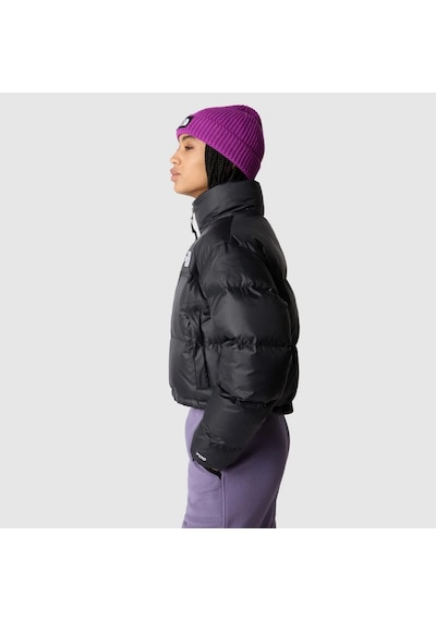 The North Face Nuptse Short Kadın Siyah Mont Düz Nf0a5ggekx71 Siyah