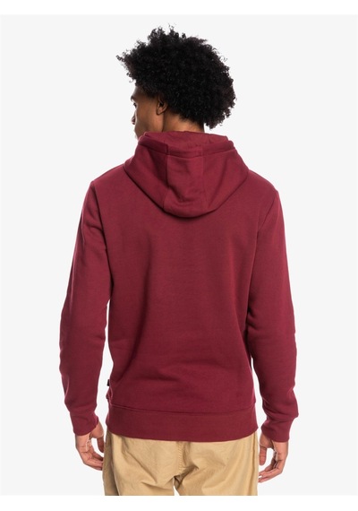 Quiksilver Big Logo Hood Erkek Sweat-4137 Bordo
